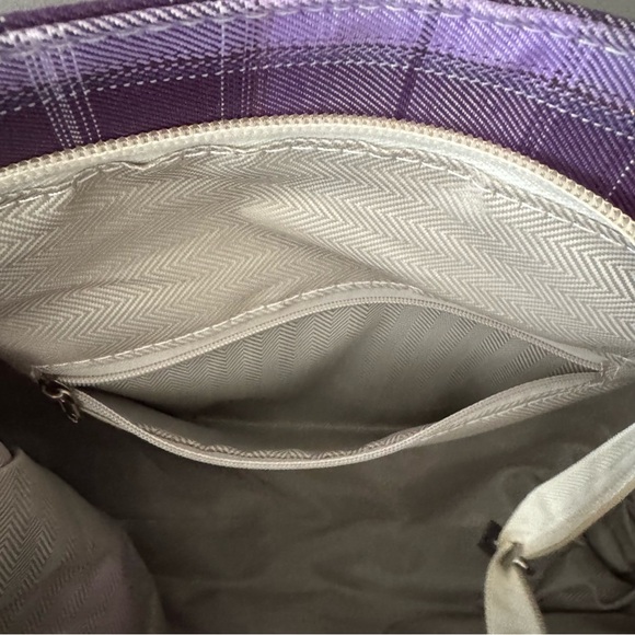 Matilda Jane Purple Plaid Women's Bag - Picture 6 of 7